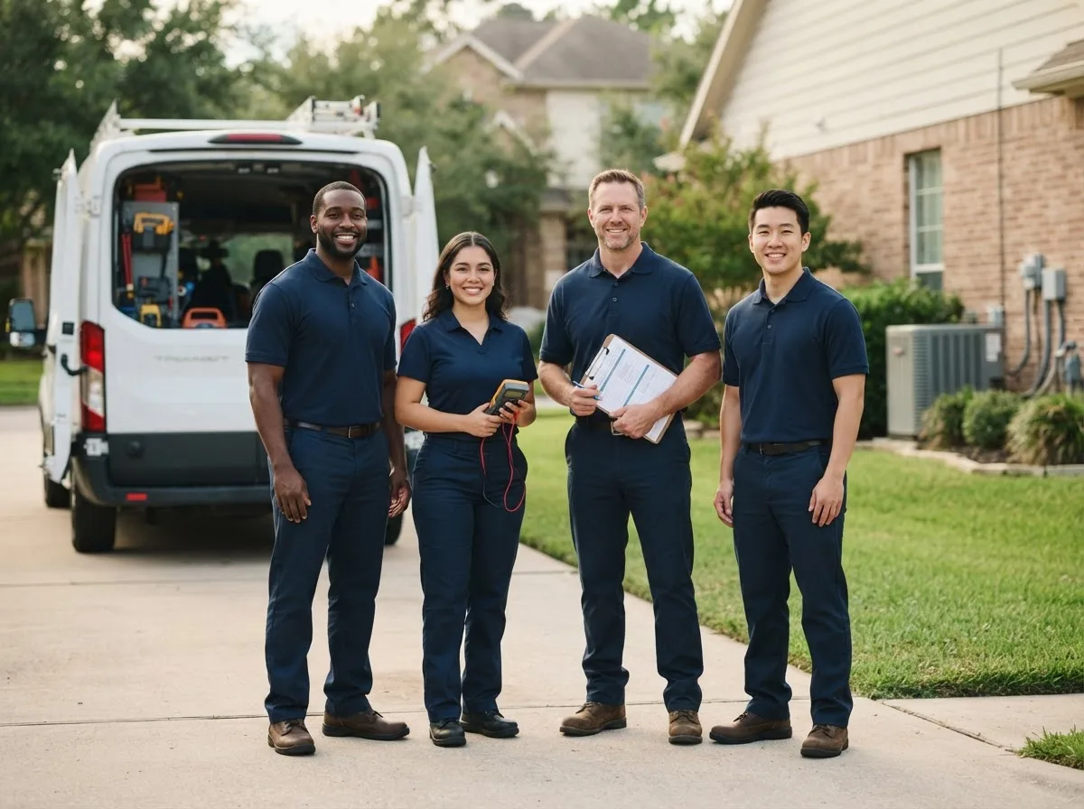 Certified HVAC technician near Ellinger, TX